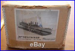 Bluejacket Ship Crafters 310 ft. Four Piper Destroyer Wooden Model Kit 1/8 = 1