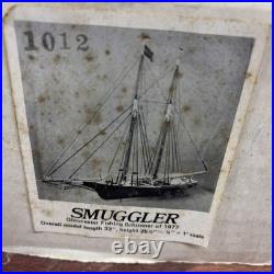 Bluejacket Ship Crafters Smuggler 1877 Gloucester Schooner Kit Open Box LOOK