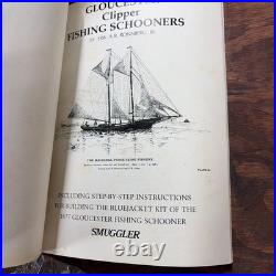 Bluejacket Ship Crafters Smuggler 1877 Gloucester Schooner Kit Open Box LOOK