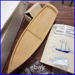 Bluejacket Ship Crafters Smuggler 1877 Gloucester Schooner Kit Open Box LOOK