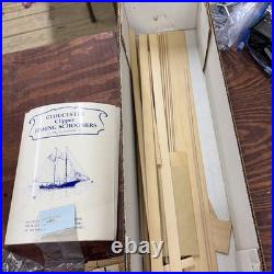 Bluejacket Ship Crafters Smuggler 1877 Gloucester Schooner Kit Open Box LOOK
