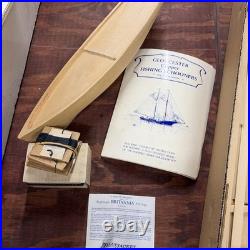 Bluejacket Ship Crafters Smuggler 1877 Gloucester Schooner Kit Open Box LOOK