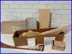 Bluejacket Ship Model Kit Atlantic Schooner Yacht 1905 1/8=1' Scale Vintage