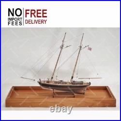 Bluejacket US Revenue Cutter 148 Scale Solid Hull Wooden Ship Model Kit