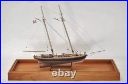 Bluejacket US Revenue Cutter 148 Scale Solid Hull Wooden Ship Model Kit