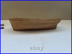 Boat Ship 1950 Model Shipways Gjoa Solid Hull Amundsen's Passage Sloop