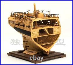 Boxwood Version Scale 1/160 HMS Enterprize section ship model kits series one