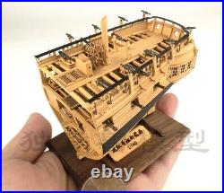 Boxwood Version Scale 1/160 HMS Enterprize section ship model kits series one