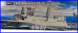 Brand New Gallery Models 1/350 USS New York LPD-21 Ship Model Kit 64007