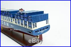 CMA CGM Benjamin Franklin Explorer-Class Wooden Container Ship Model 44