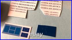 CRUISE SHIP model kit COSTA ATLANTICA 1900 scale ocean liner resin SCHERBAK