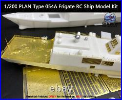 CY515 1/200 PLAN Type 054A Frigate RC Ship Model Kit with Detail Upgrade Set