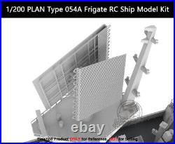 CY515 1/200 PLAN Type 054A Frigate RC Ship Model Kit with Detail Upgrade Set