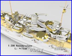 CY536 1/200 Scale Nassau-class Model Ship Kit & Upgrade
