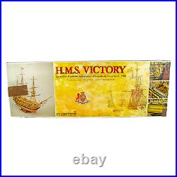 C Mamoli HMS Victory 104 Gun First Class Vessel Italy 1/90 Scale Model Ship Kit