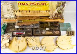 C Mamoli HMS Victory 104 Gun First Class Vessel Italy 1/90 Scale Model Ship Kit