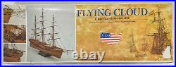 C. Mamoli MV41 Flying Cloud Model Kit American Clipper Ship 1851 INCOMPLETE