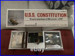 C. Mamoli USS Constitution Old Ironsides 1797 Model Kit Scale 193 MV31, 1987