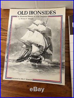 C Mamoli USS Constitution Old Ironsides 193 Wooden Boat Ship Model Kit Complete