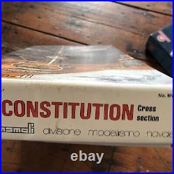 C. Mamoli U. S. S. Constitution Cross-Section Model Ship Kit Scale 193 Italy