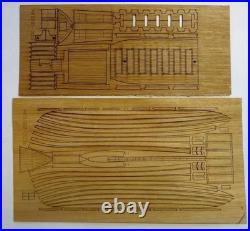 Cannon Jolle 1801 1/72 Wooden Ship Static Model Kit Sail Gunboat