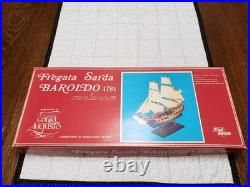 Carta Agusto -Fregata SARDA BAROLDO- 1781 Model Frigate Ship Kit NOS