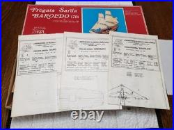 Carta Agusto -Fregata SARDA BAROLDO- 1781 Model Frigate Ship Kit NOS