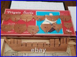 Carta Agusto -Fregata SARDA BAROLDO- 1781 Model Frigate Ship Kit NOS