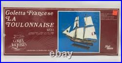 Carta Augusto Goletta Francese LA Toulonnaise Frali Swiss Wood Ship Model New