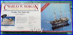 Charles W Morgan New Bedford Whaling Bark Wooden Ship Model Shipways Kit 2140