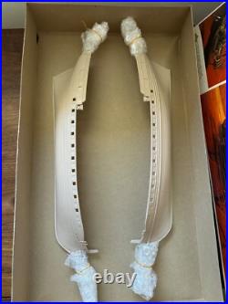 Chebec 1780 Mediterranean Privateer Ship Model 1/80 Sailing Ship Vintage New