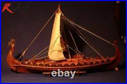 Classic wooden Viking ships DIY