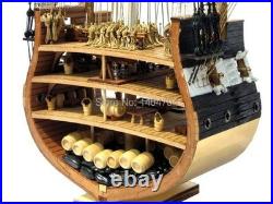 Classics 1/75 sail boat model kits USS. Constitution wooden ship DIY Decoration