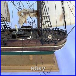 Clipper Ship 1853 Young America Wooden Scale Model