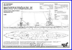Combrig 1/350 Battlecruiser HMS Indefatigable 1911 (Full Hull) Resin Kit