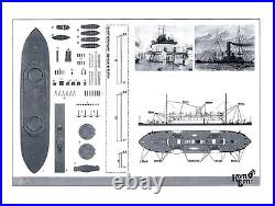 Combrig 1/350 Monitor HMVS Cerberus 1870 (Full Hull) Resin Kit