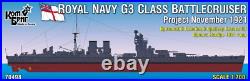 Combrig 1/700 Battlecruiser HMS G3 project 1921 (Waterline) Resin Kit