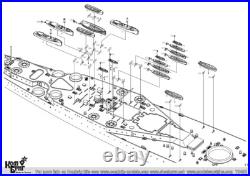 Combrig 1/700 Battlecruiser HMS G3 project 1921 (Waterline) Resin Kit