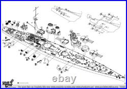 Combrig 1/700 Battlecruiser HMS G3 project 1921 (Waterline) Resin Kit