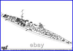 Combrig 1/700 Battlecruiser HMS G3 project 1921 (Waterline) Resin Kit