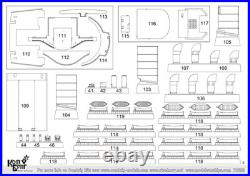 Combrig 1/700 British Ocean Liner RMS Queen Mary 1936 (Waterline) Resin Kit