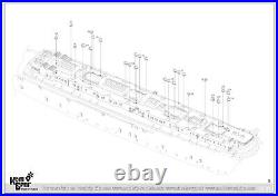 Combrig 1/700 RMS Lusitania Ocean Liner 1907 (Full Hull) Resin Kit