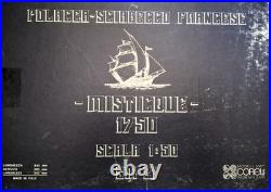 Corel Misticque 1750 Xebex SM21 Scale 150 Model Ship Kit With Sewn Sails Open Box
