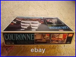 Couronne ship model kit (imai) rare