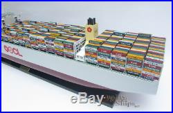 Custom Make Your Logo or Name on Our OOCL Container Ship Model Ready Display