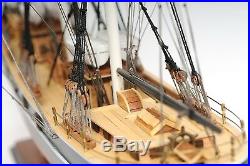 Cutty Sark China Clipper Tall Ship 34' Wooden Model No Sails Boat Assembled