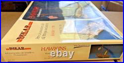 DIKAR HAWKINS Canonera No. 3 Wooden Model Ship Kit #355 Vintage Open Complete