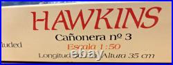 DIKAR HAWKINS Canonera No. 3 Wooden Model Ship Kit #355 Vintage Open Complete