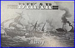 DIKAR HAWKINS Canonera No. 3 Wooden Model Ship Kit #355 Vintage Open Complete