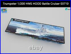 DIY 1/200 Scale 03710 Trumpeter HMS Hood Battle Cruiser Warship Kit Plastic Boat